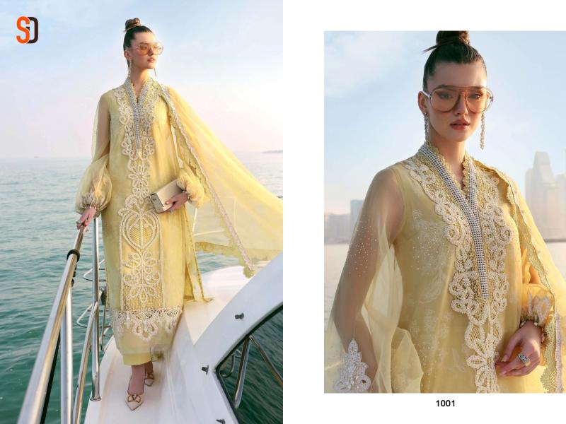 Shraddha maria b premium embroidered 2026 vol-1 salwar suit piece wholesale